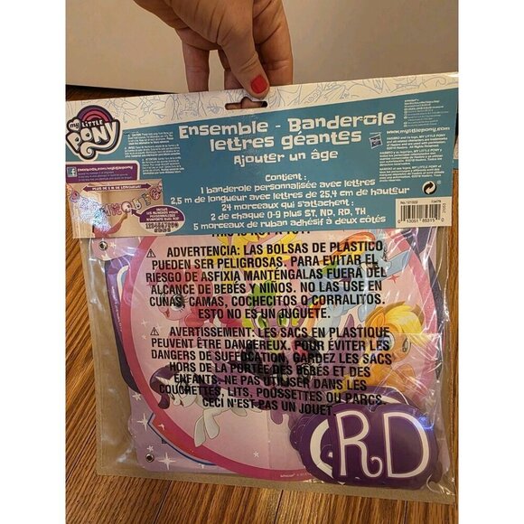 My‎ Little Pony Birthday Party Decorations Customizable Banner Bday Candle NEW - Picture 5 of 5
